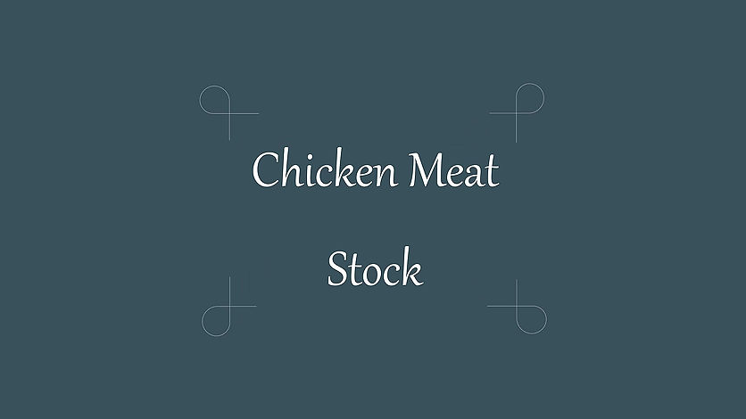 Make Chicken Meat Stock